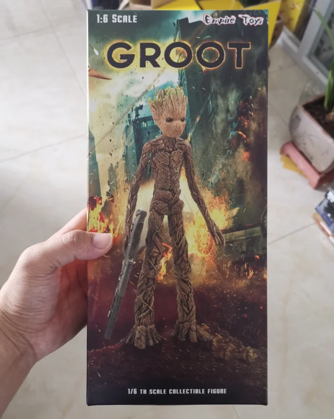 Marvel guardiers of The Galaxy Avengers Baby Groot руки подвижная фигурка модель игрушки