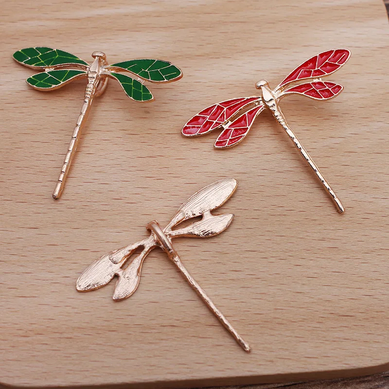 Металлическая подвеска в виде стрекозы 50 шт. 36*43 мм свадебные аксессуары для
