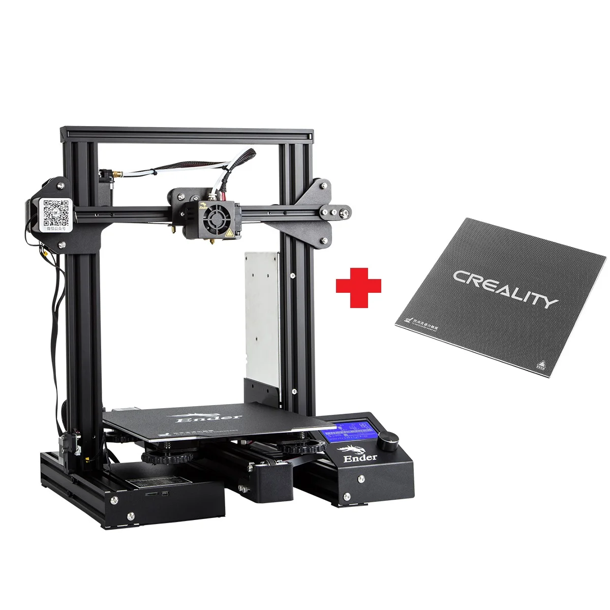 Заказная версия Ender-3X/3Xs Pro V-slot I3 3d принтер с магнитной наклейкой/стеклянной платформой/супер-Бесшумная материнская плата