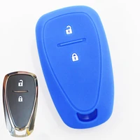 car key cover shell for chevrolet 2 buttons cruze spark 2016 sonic camaro volt bolt trax malibu remote key case car accessories