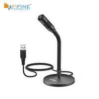 fifine mini usb microphone for dictation desktop plugplay microphone for computer laptop pc great for youtubegaming streaming