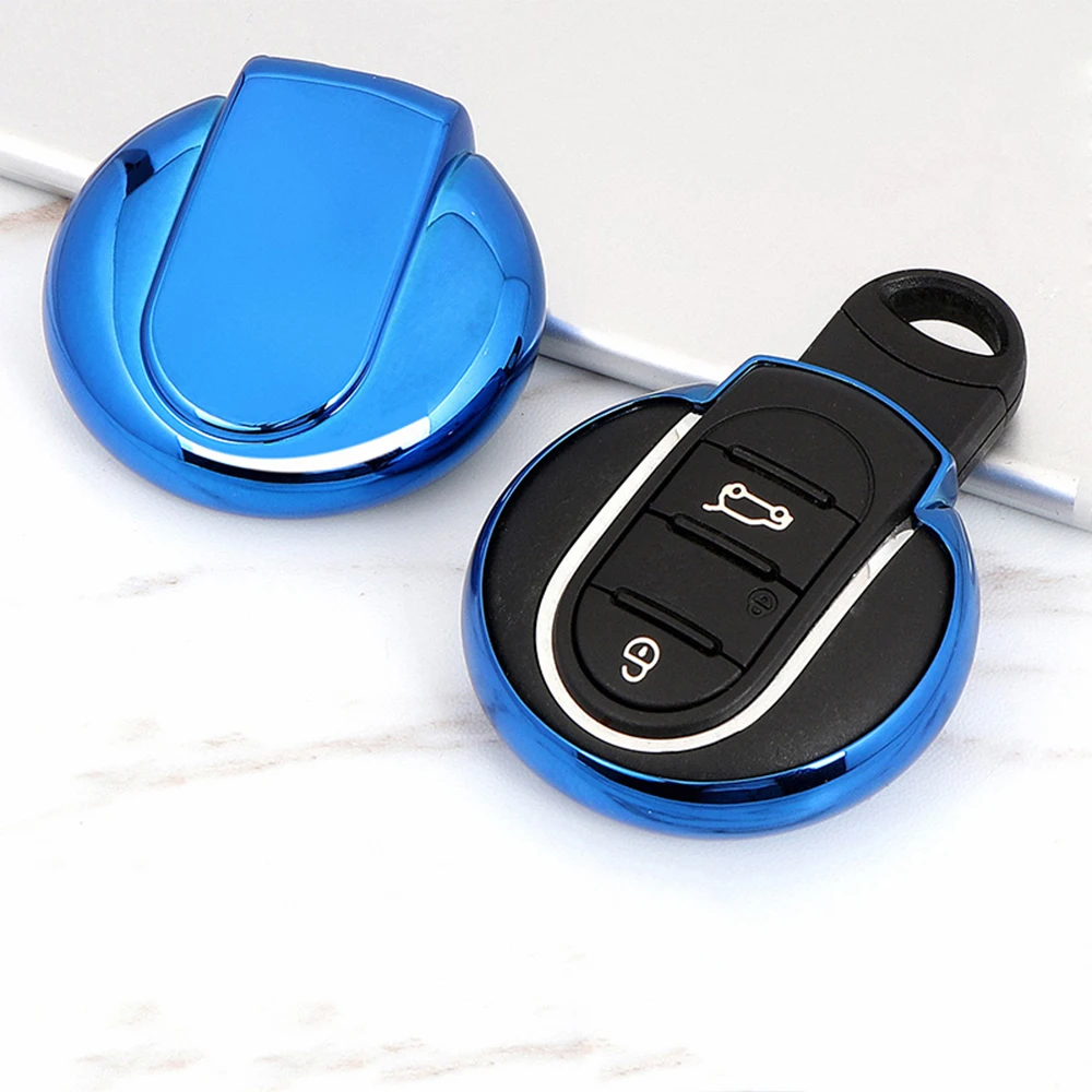 Мягкий ТПУ защитный чехол для автомобильного ключа с дистанционным управлением