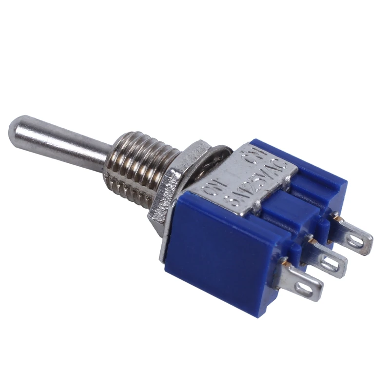 5 шт. AC 3A/250V 6A/125V ON/ON SPDT Mini 2 позиционный запирающий переключатель | Обустройство