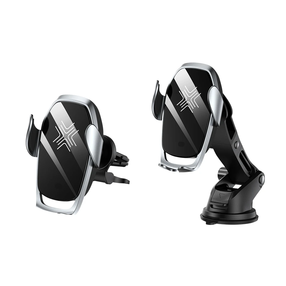 

ROCK Intelligent Infrared Sensor Qi Car Charger Fast Wireless Car Holder for iPhone XS XR 11 Pro Max for Samsung S10 S9 Plus