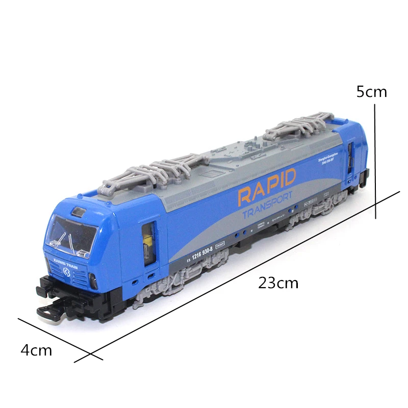 1:32 Train model kids toys Metal material car Sound and light pull back Toy train | Railed/Motor/Cars/Bicycles