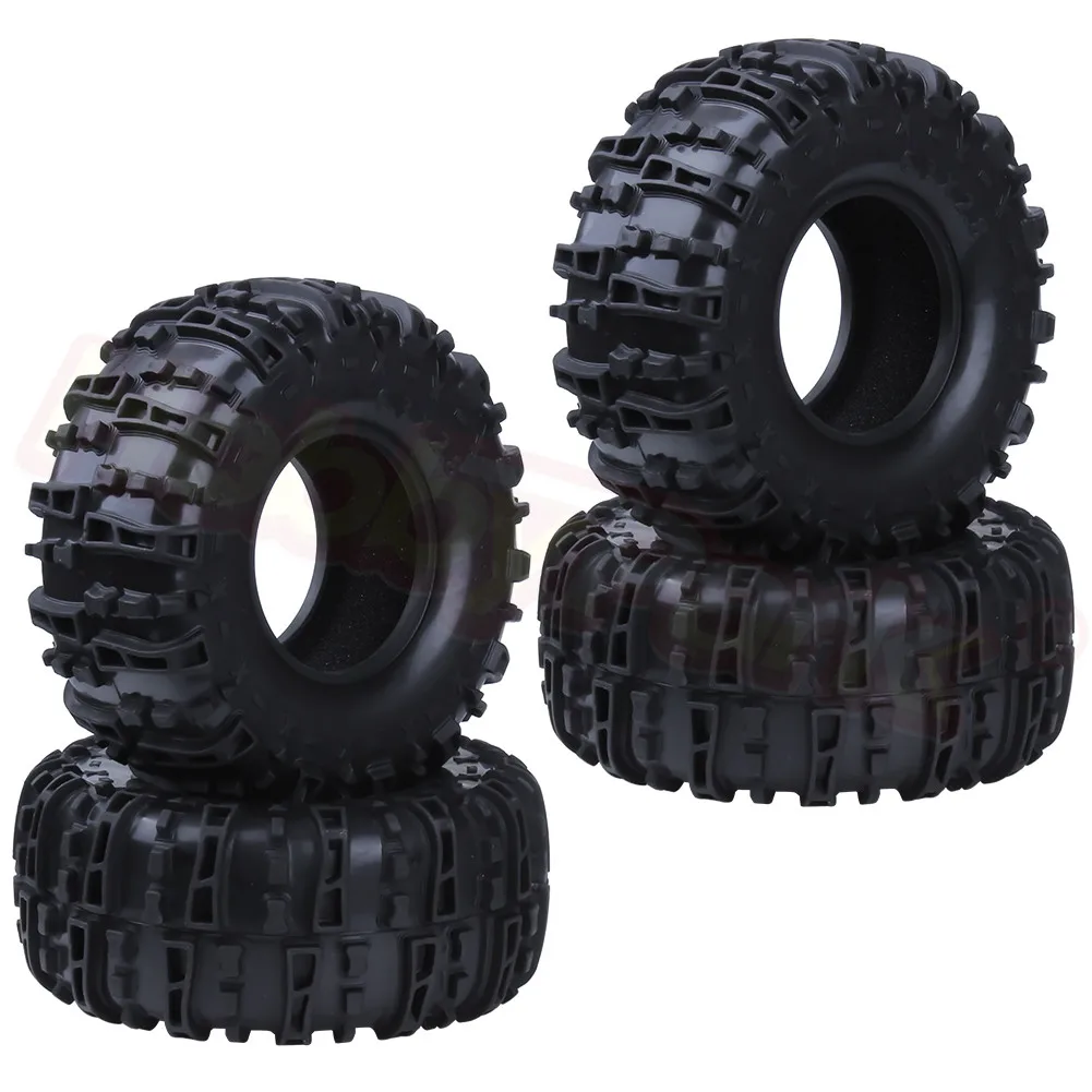 4 шт. 2 8 &quot160x70 мм 1/10 RC Monster Truck шины с пенопластовыми вставками|Детали и аксессуары|
