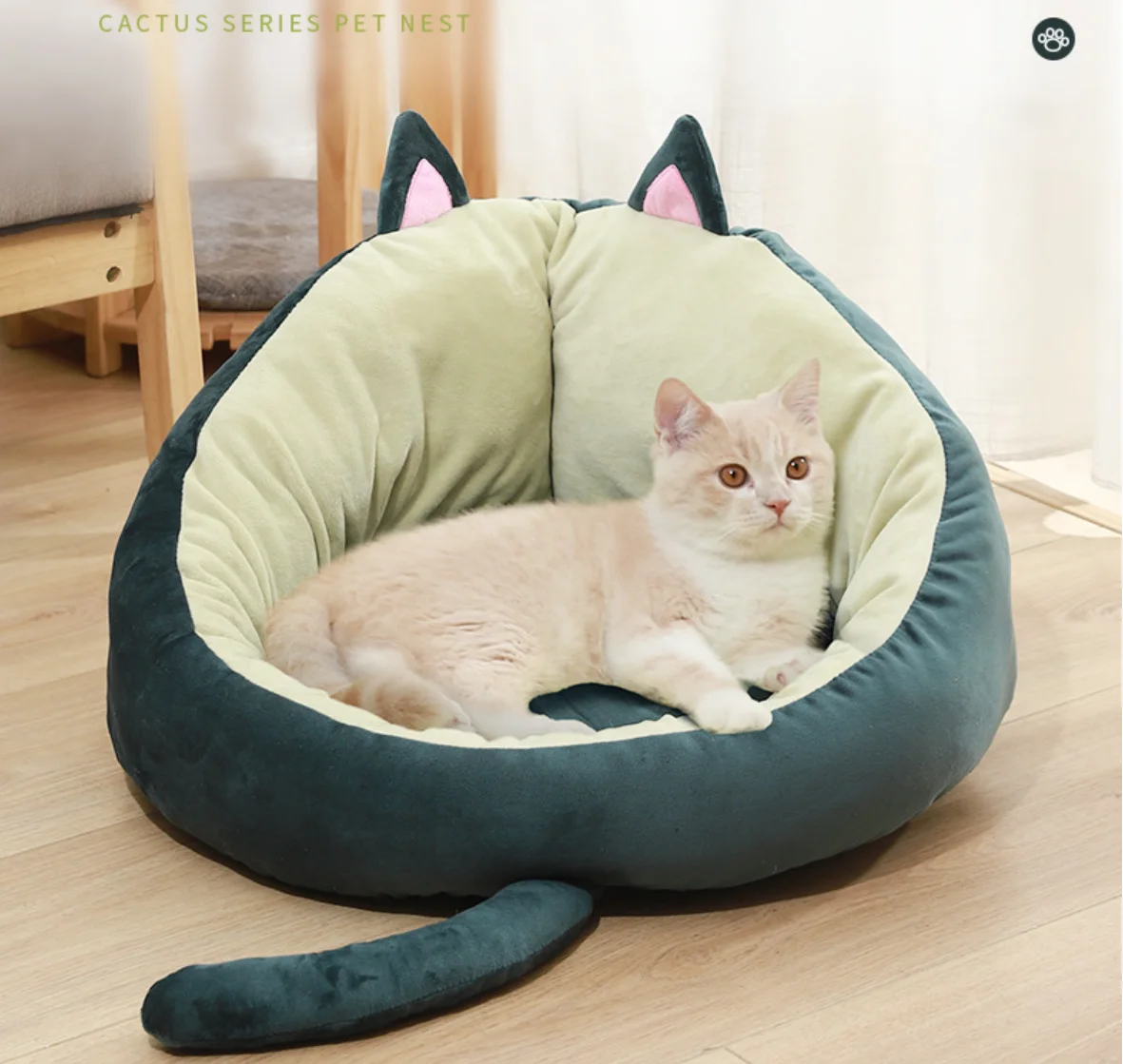 

Dogs Mat Warm Bed Cute Small Cats Beds Nest for Dogs Avocado Shape Sleeping Bags Comfortable Puppy Kennel Sofa