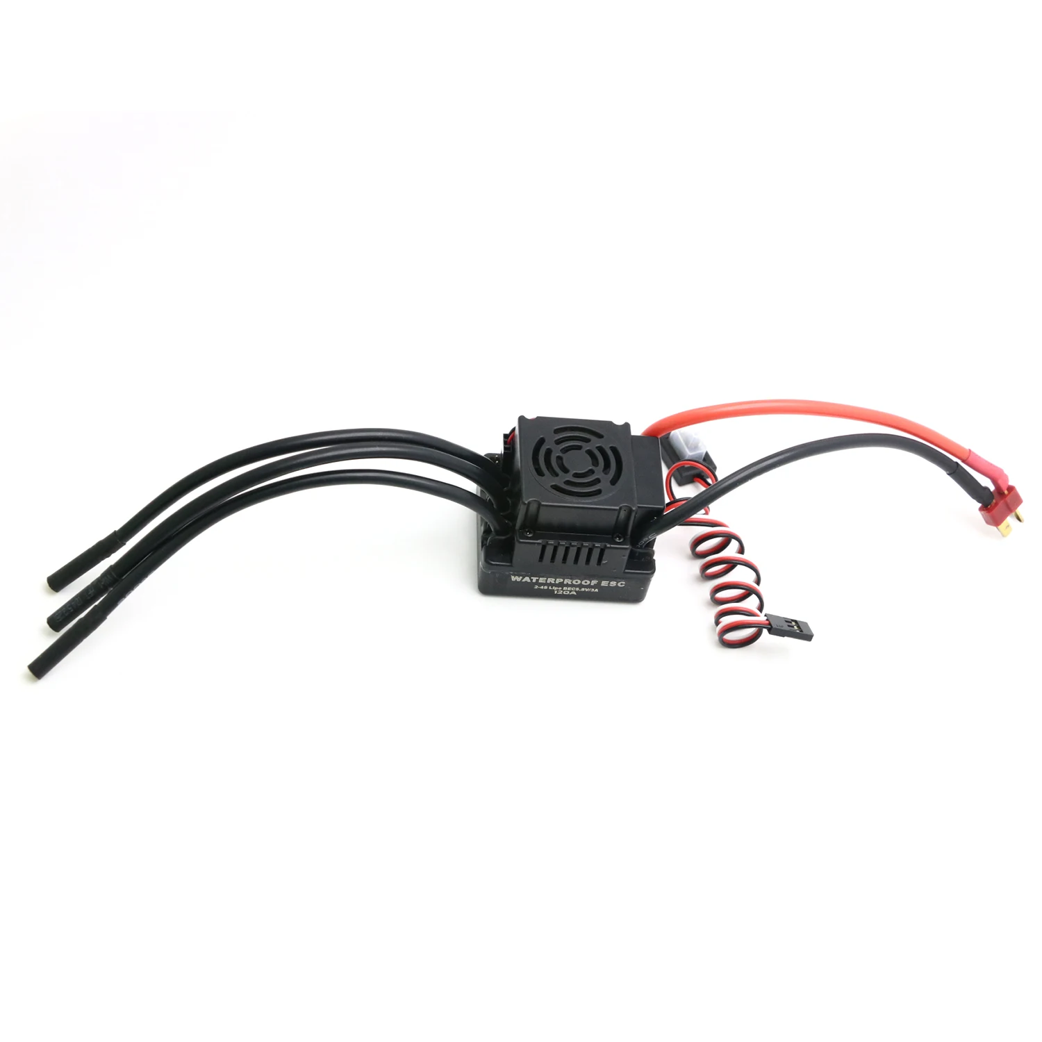 Бесщеточный Электрический контроллер скорости Rc 120A ESC с картой Programe 2-4S 5 8 В/3A для