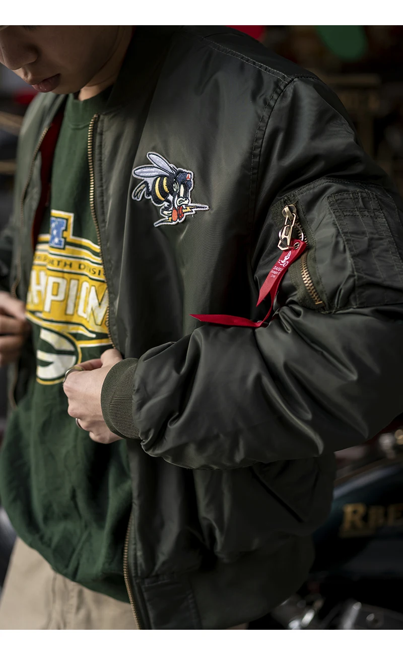 Новое поступление 2021 модная утепленная мужская куртка-бомбер USAFA в стиле