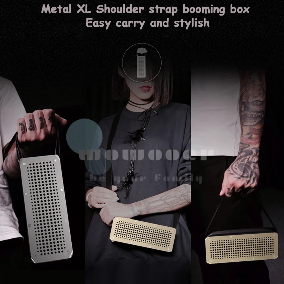 Портативный Bluetooth беспроводной динамик Бумбокс (водонепроницаемый и