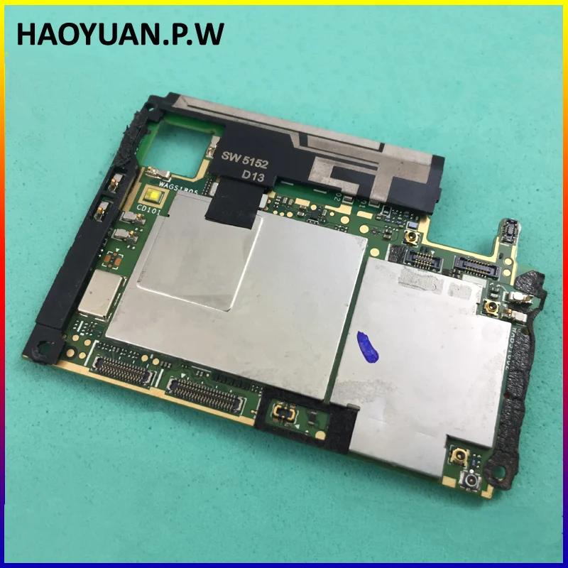 HAOYUAN.P.W оригинальная Рабочая разблокированная материнская плата шлейф для sony Xperia M4 Aqua E2363 Dual SIM