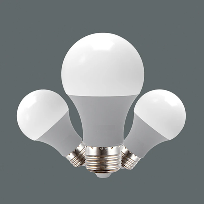 10 шт. светодиодный лампа постоянного тока/переменного тока 12V 24V 36V E27 3 Вт 6 9 12 15