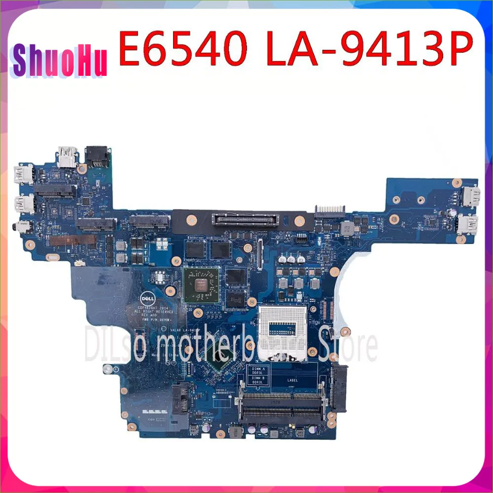 

Материнская плата KEFU VALA0 LA-9413P для ноутбука Dell Latitude E6540 HM87 PGA947 DDR3L HD 8790M 2 ГБ 100% протестирована Оригинальная работа DDR3