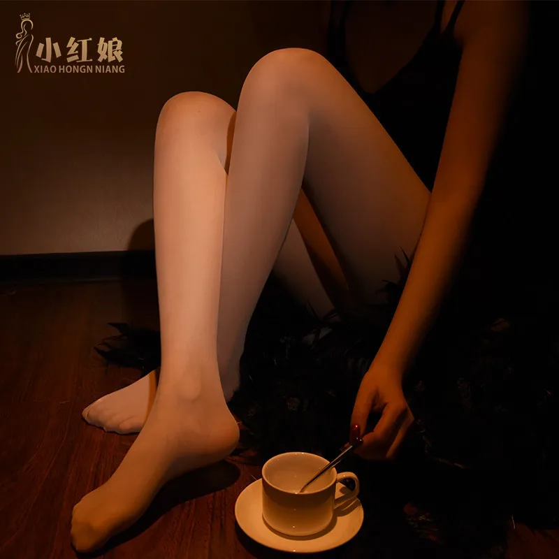 

Hot matte invisible stockings soft silky 360 degree seamless 10D ultra-thin velvet delicate pantyhose mask stockings women