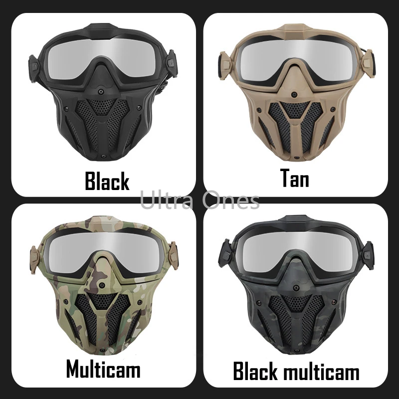 Охотничья маска для страйкбола Тактическая Военная противотуманная