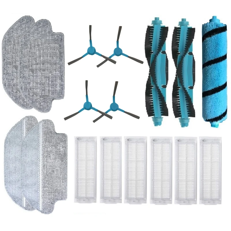 Promotion!Main Brush Side Hepa Filters Kit for Viomi V2Pro Sweeping Mopping Robot Vacuum Cleaner Accessories Spare Parts 