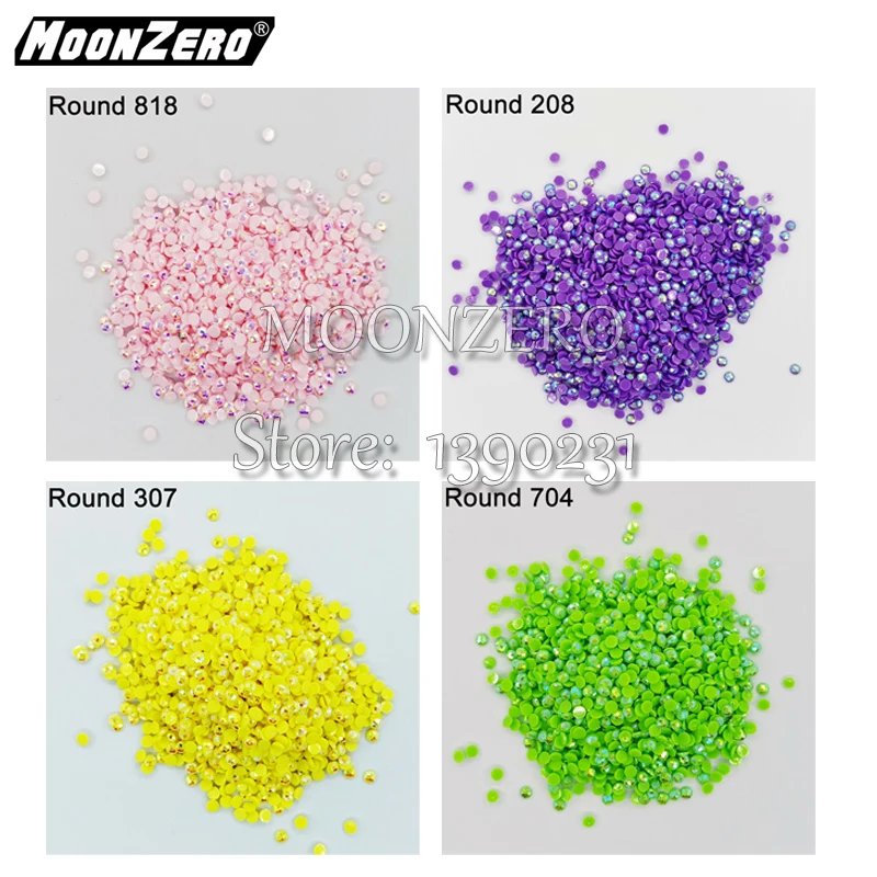 

AB drills Round Resin Electroplating Mosaic Gift Making Diamond Painting-Round Diamond For 5D Diy diamond Painting