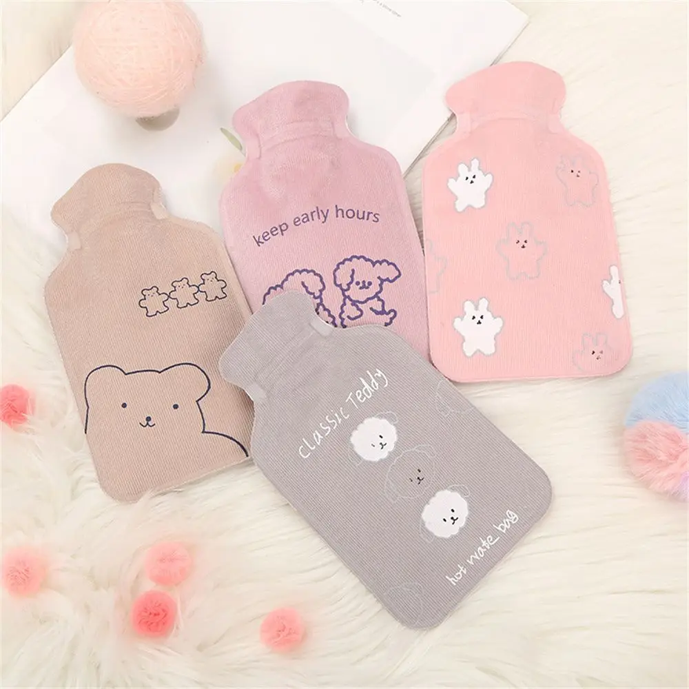 

Knitted Cover Warming Products Reduce Pain Water Injection Bag Hand Warmer Hot Water Bottle Bag Stress Relief Therapy