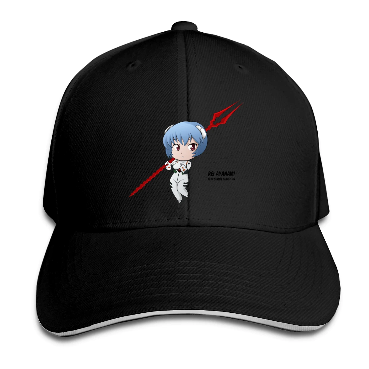 

100% Cotton hub Baseball CapGenesis Evangelion Logo Unisex Anime Cap men Women Summer Hats Spoof caps for fans