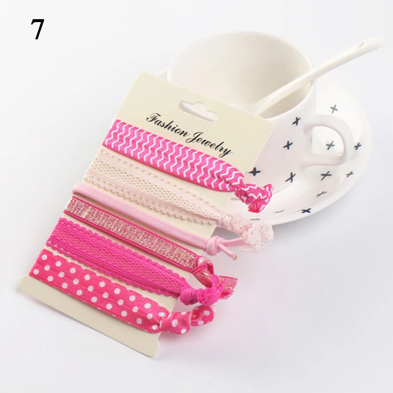 Резинка для волос с узлом 6 шт./лот| |