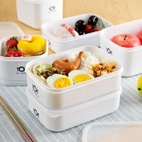 portable crisper kitchen heatable food plastic crisper multi purpose lunch box wholesale