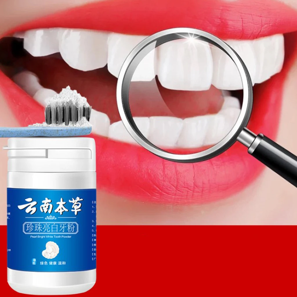 

50g Natural Pearl Cleaning Powder Tooth Powder Teeth Whitening Oral Hygiene Care