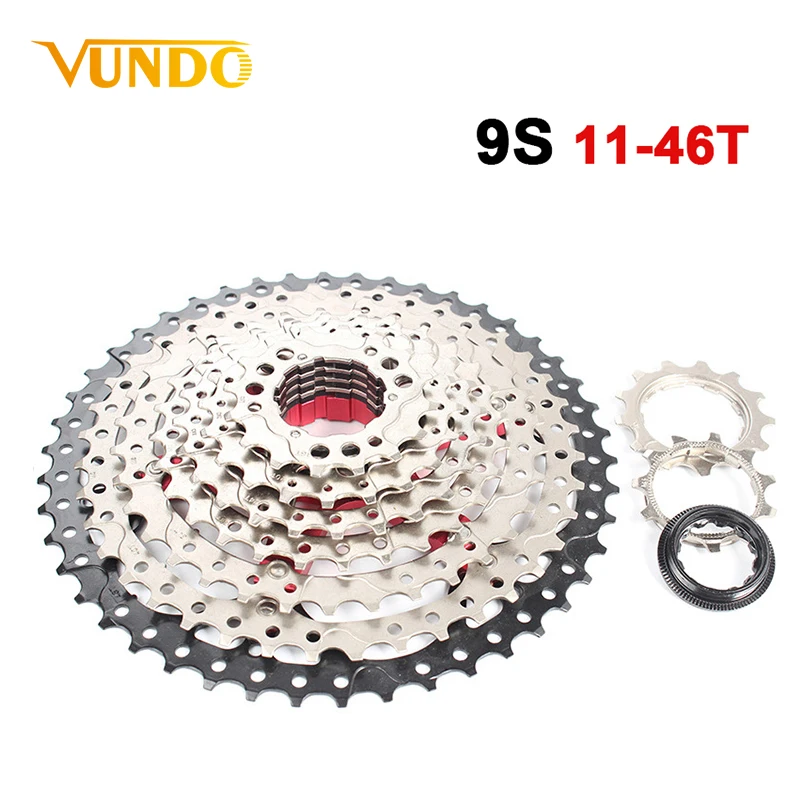 Bmx Mountain Bike Cassette 9 Speed Gravel 9s Sprocket 11-50 Flywheel 9v 11 46 Freewheel Parts for Bicycle |