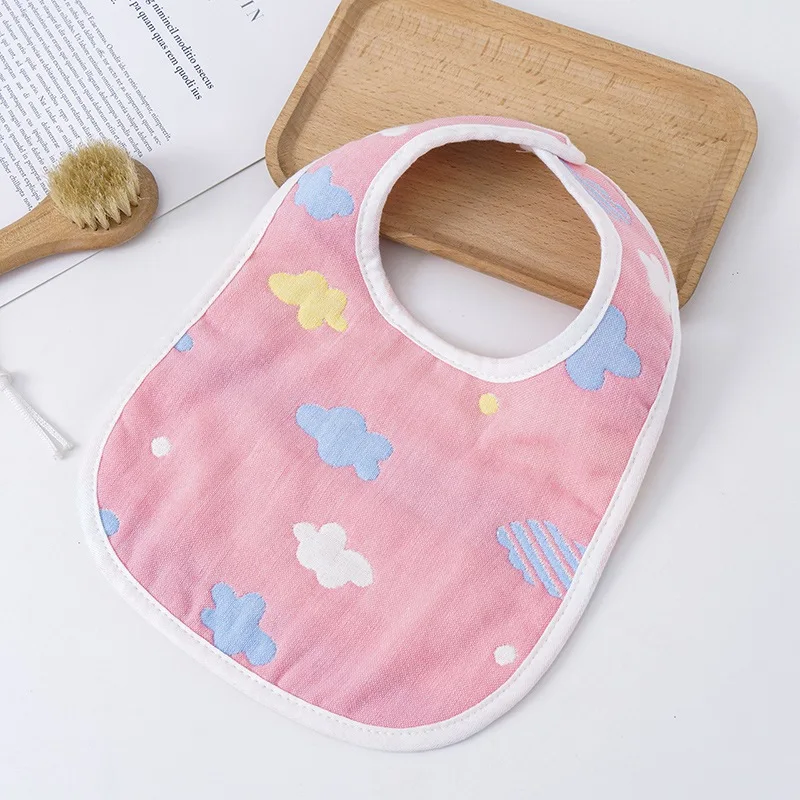 Детский Слюнявчик с принтом моющийся U-образный слюнявчик впитывающее полотенце