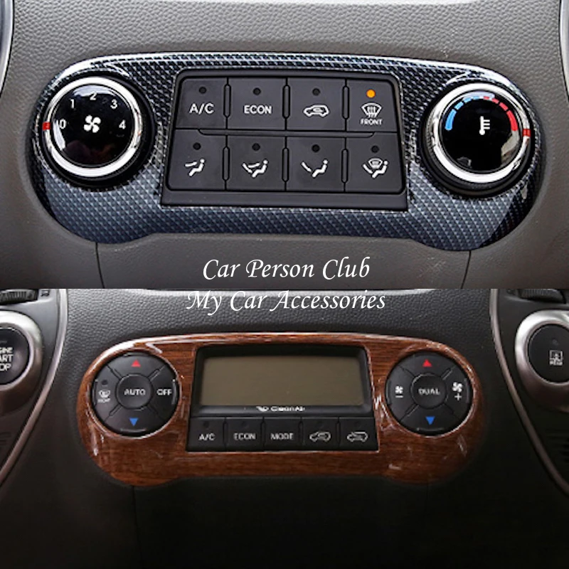 Аксессуары для Hyundai ix35 2010 2015 передняя панель переключателя кондиционера крышка