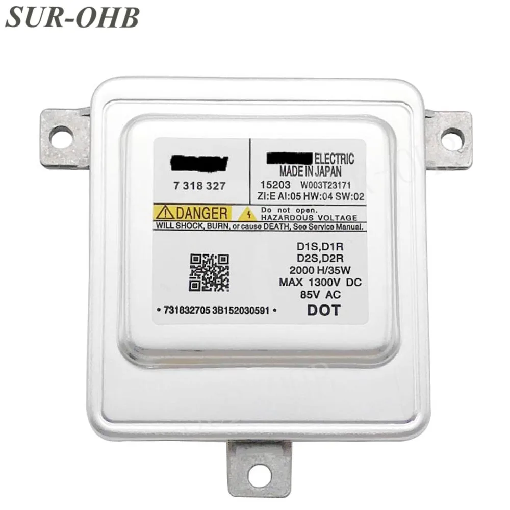 4 серии E89 HID W003T23171 фара D2S Xenon 7237647 Электрический балласт W003T20071 D1S модуль для F32 GLA W156