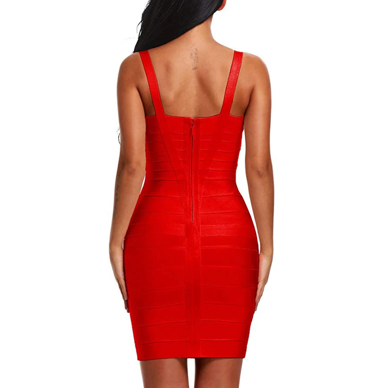 INDRESSME, Бандажное платье, сексуальное, мини, на тонких бретелях, бодикон, без бретелек, Клубные, вечерние, летние, женские платья, Femme Vestidos