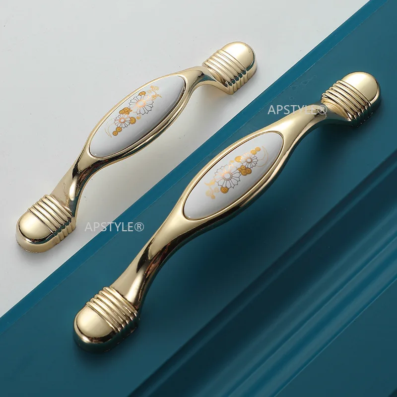 Подвеска Антик Винтаж цветок ящика шкафа мебели шкаф аппаратные средства в