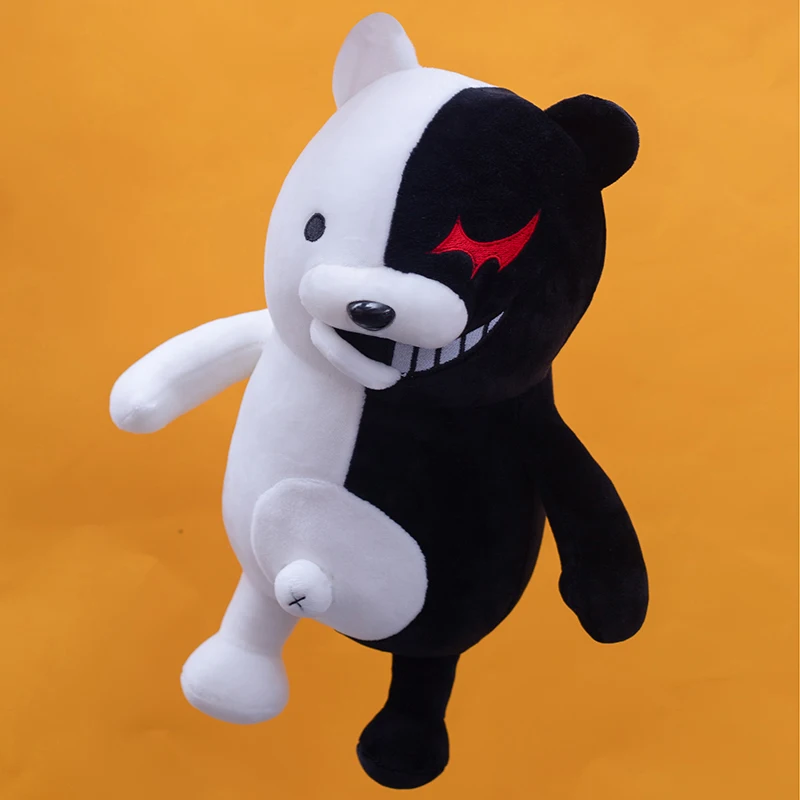 Kawaii Danganronpa: Trigger Happy Havoc Black and white monomi plush bear toy stuffed doll Holiday gifts for kid | Игрушки и хобби