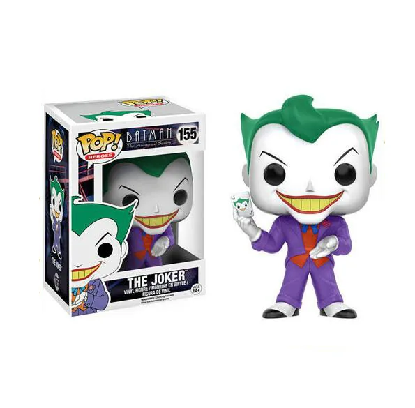 FUNKO POP Batman: Arkham asymbly клоун Джокер фильм Фигурки Коллекция Модель игрушки для детей