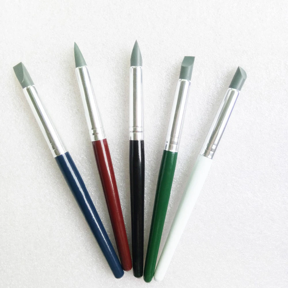 5 шт. кисточки для дизайна ногтей | Красота и здоровье