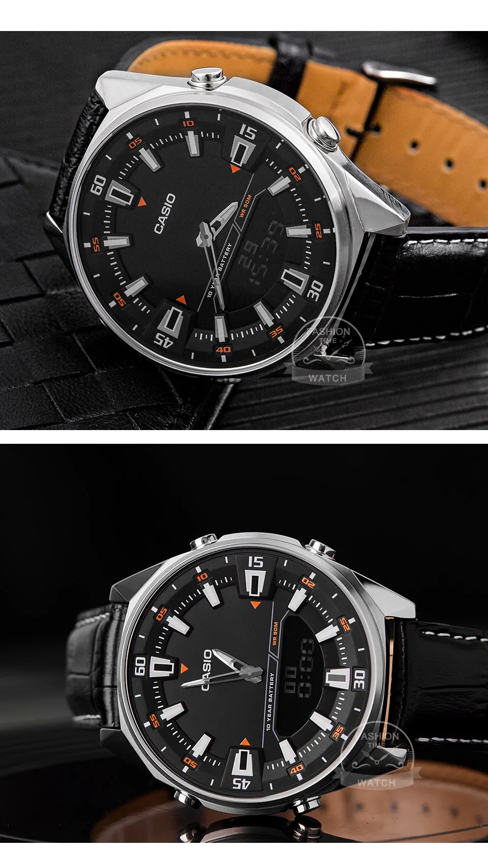 Casio Часы мужские Топ бренд класса люкс набор кварцевые часы 50 м водонепроницаемые мужские часы наручные, спортивные, военные часы relogio masculino AMW-830L