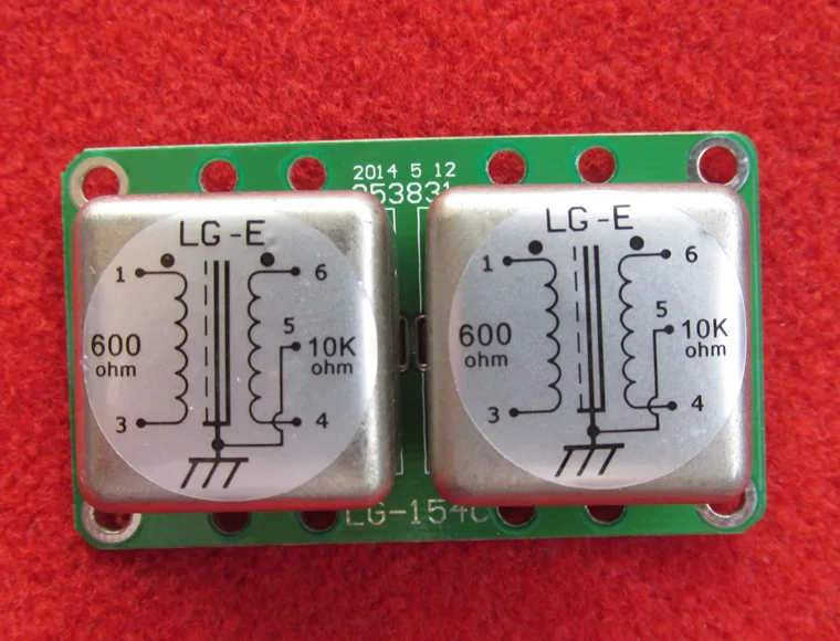 2 шт./лот 600:10K permalloy аудио Частотный ступенчатый изоляционный трансформатор в 4