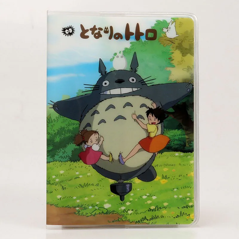 1 шт. Kawaii Totoro мультяшная Обложка для паспорта для детей милый держатель для банковской кредитной карты водонепроницаемый Дорожный Чехол для билетов Сумка для документов