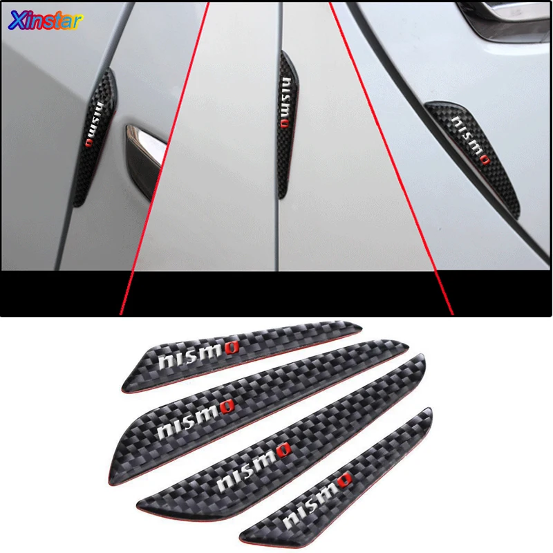 

4pcs nismo Car Door Stickers for Nissan QASHQAI J10 Juke Leaf Micra Sentra Patrol Maxima Murano Tiida Sunny MARCH LIVINA TEANA
