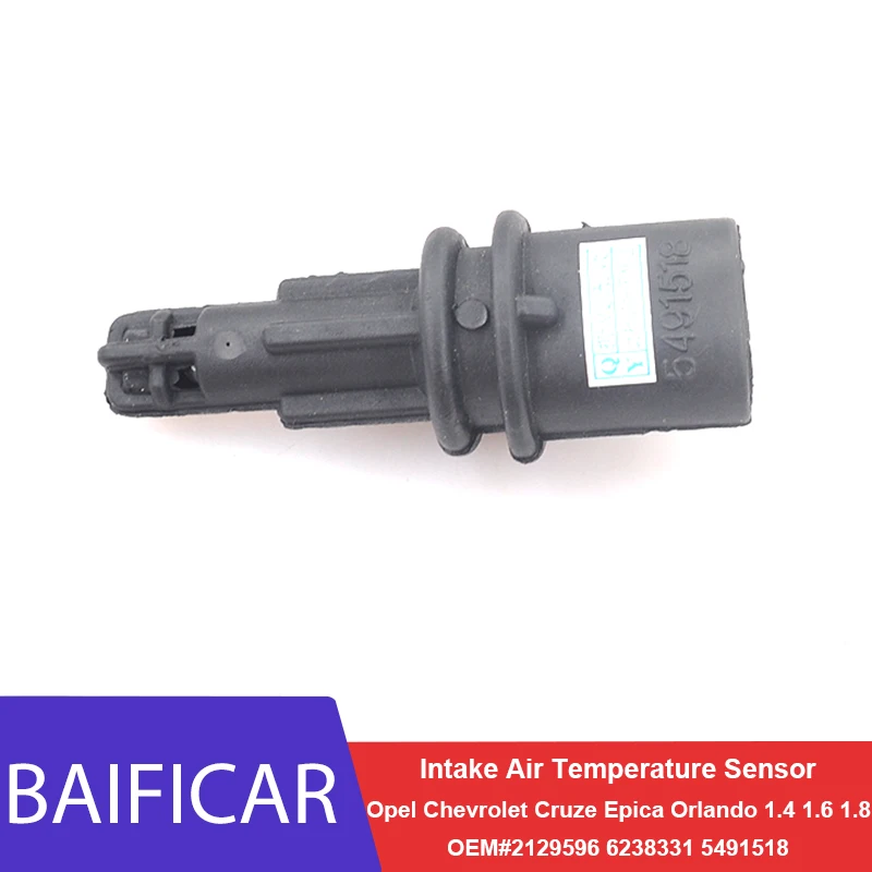 Baifar абсолютно новый оригинальный датчик температуры воздуха 12129596 6238331 для Opel