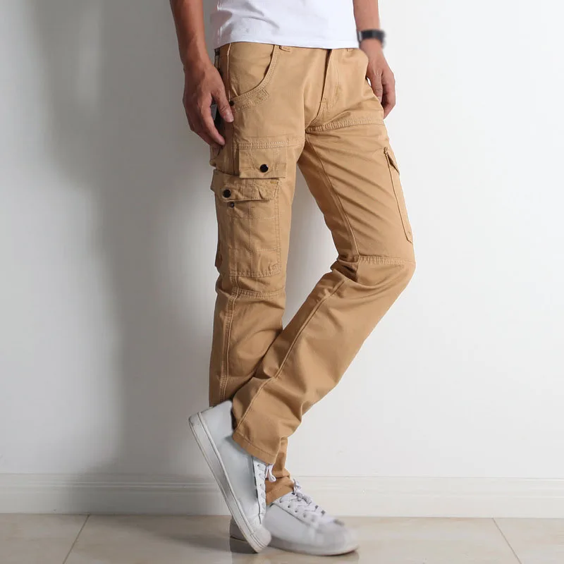 Мужские брюки мужские формальные свободные армейские модные вечерние