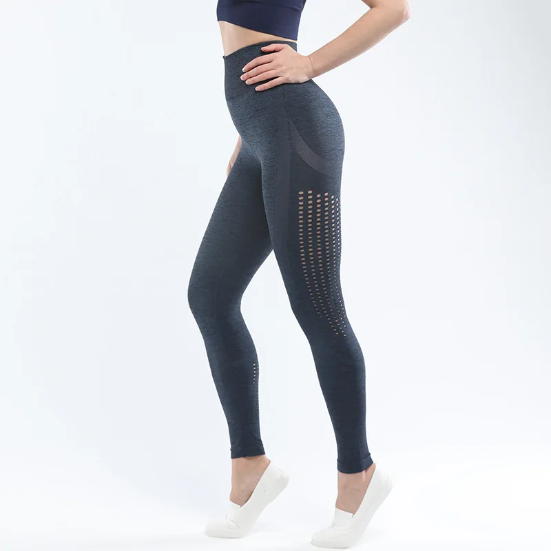 Mindstream Running High Waist Tights Seamless Leggings Fitness Stretch Sports Yoga Pants Push Up Full Length Flex | Спорт и