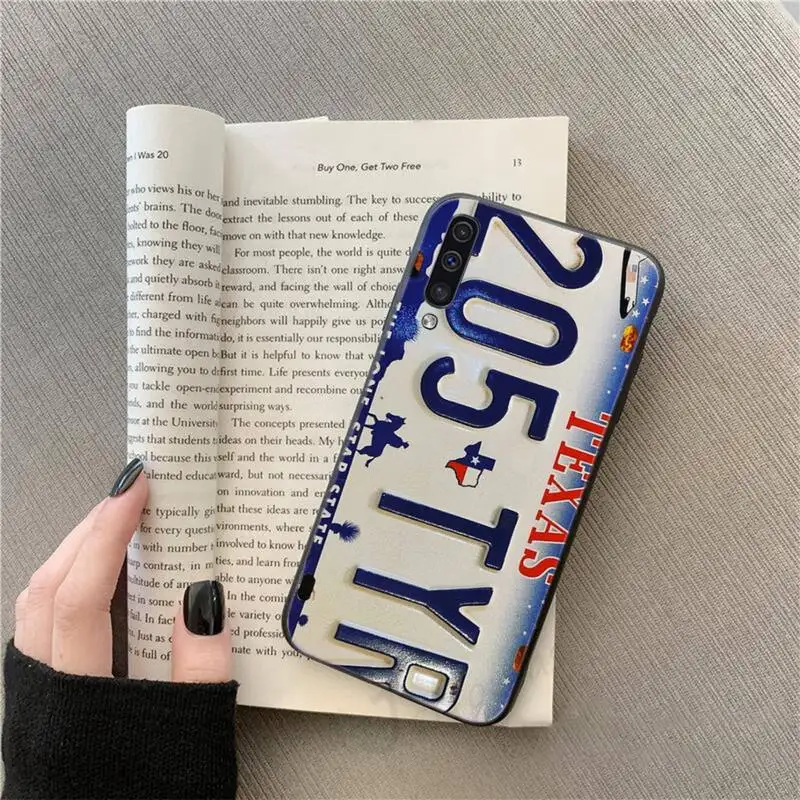 

New York plate number luxury design Phone Case For Samsung galaxy S 9 10 20 A 10 21 30 31 40 50 51 71 s note 20 j 4 2018 plus