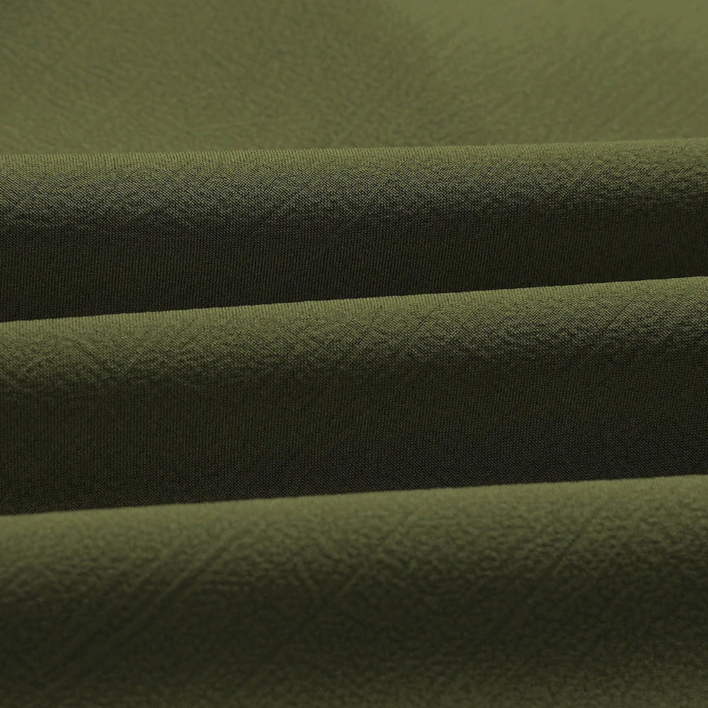 Одноцветная Свободная рубашка с ассиметричным воротником длинным рукавом