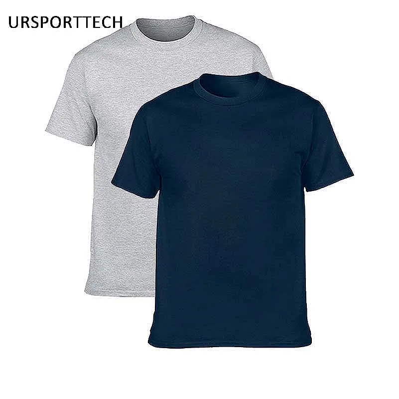 Купить один получить 100% хлопок мужские футболки классические o образным вырезом