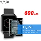 Аккумулятор для умных часов, 600 мАч, QW09 DZ09 W8 A1 V8 X6
