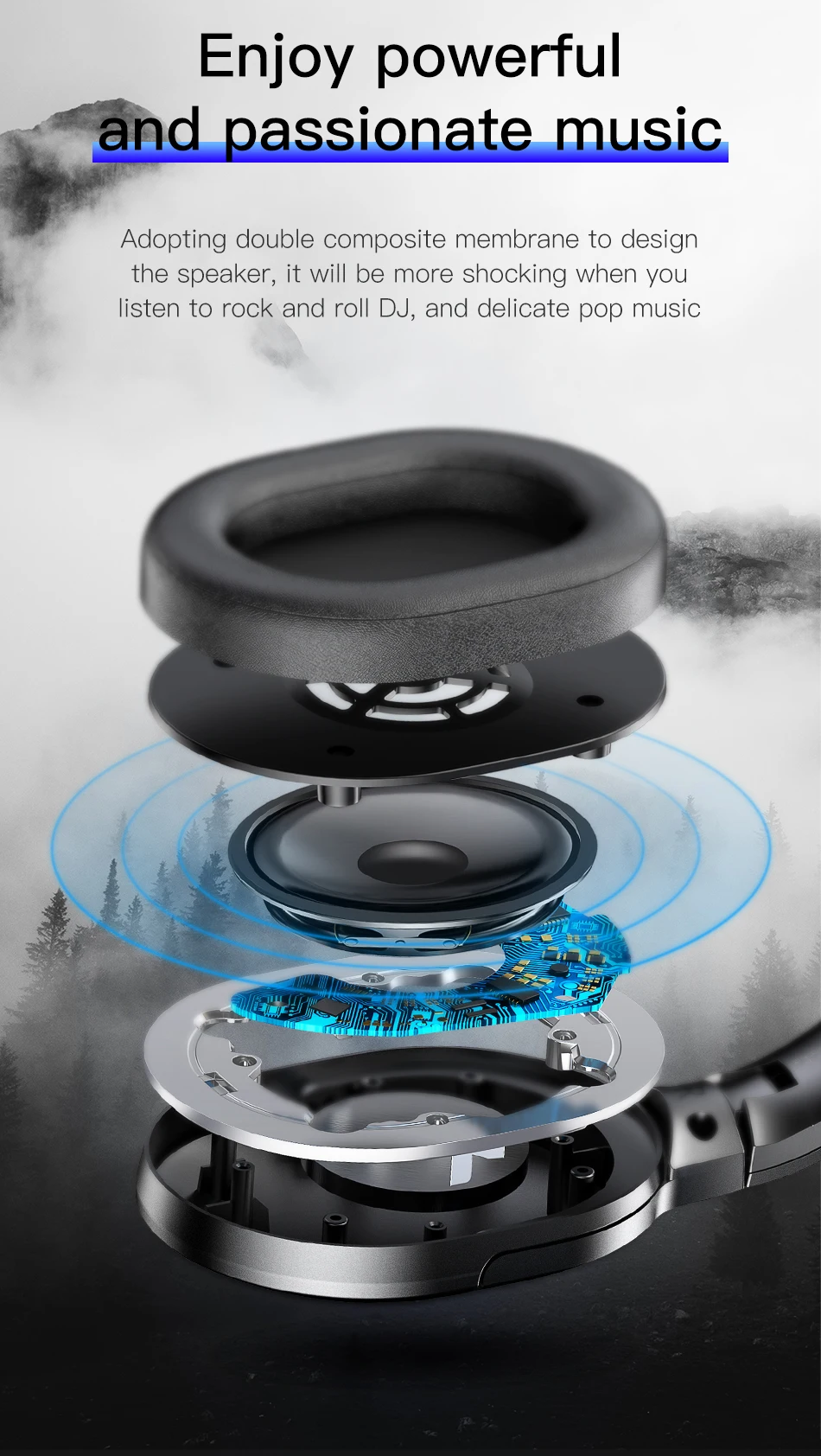Baseus D02 Bluetooth наушники Складные bluetooth гарнитура беспроводные наушники портативные Bluetooth наушники с микрофоном для телефона