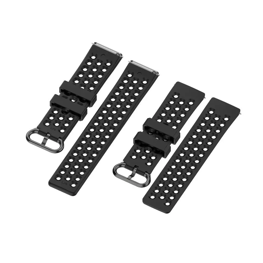 23 мм сменный мягкий силиконовый регулируемый ремешок для часов Ремешок Fit bit Versa 2