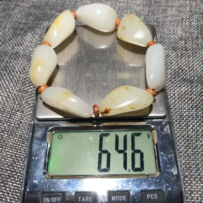 

Natural hetian jade brand new hand-carved jade beads bracelet bangle men real jade bangles jade jewelry jadeite