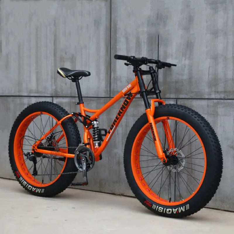 

21/24/27 Speed Wide Tire Mountain Bike 26 Inch for Adult